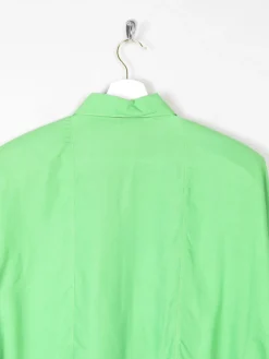 Women's Acid Green Vintage Blouse M