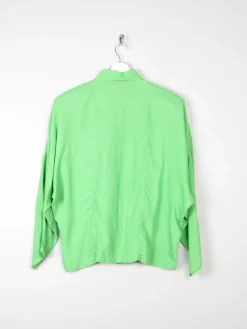 Women's Acid Green Vintage Blouse M