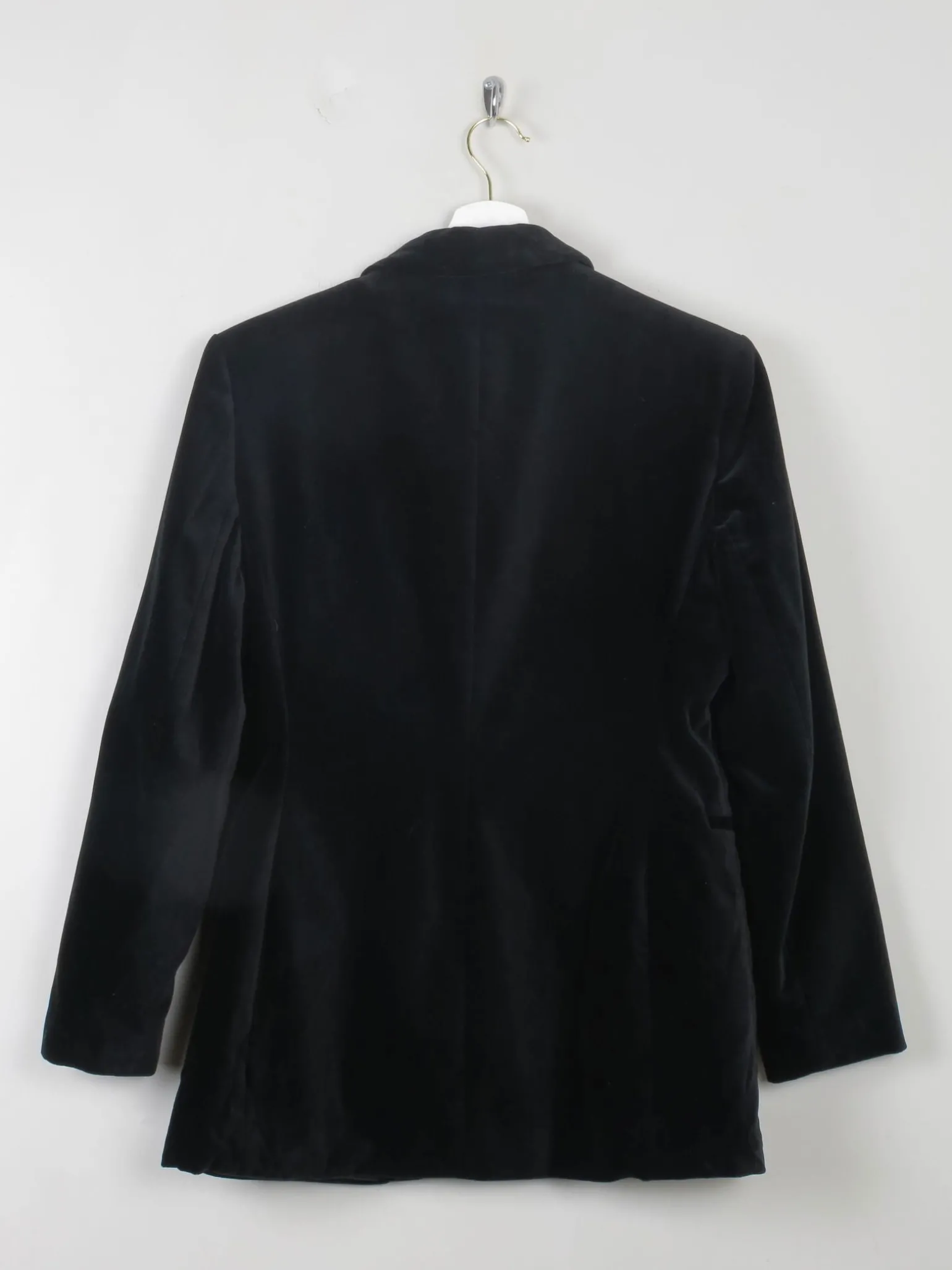 Women's Anne Brooks Vintage Black Velvet Jacket S
