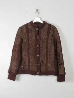 Women's Astrachan Vintage Jacket S/M