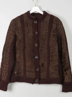 Women's Astrachan Vintage Jacket S/M