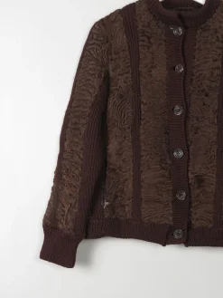 Women's Astrachan Vintage Jacket S/M