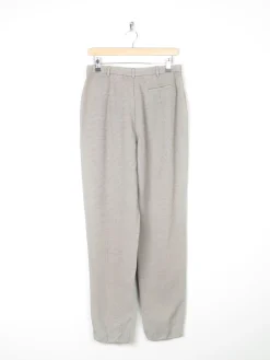 Women's Betty Barclay High Waisted Houndstooth Pleated Trousers 12 31W