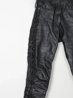 Women’s Biker Heavy Leather Trousers 27