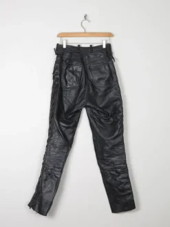 Women’s Biker Heavy Leather Trousers 27