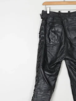 Women’s Biker Heavy Leather Trousers 27