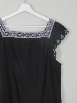 Women's Black Camisole Blouse By Ann Taylor L