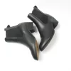 Women’s Black Leather Clarks Chelsea Boots 4/37