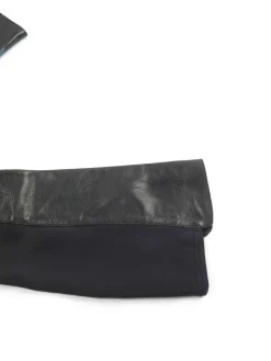 Women's Black Leather Knee-High Boots 40/7