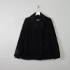 Women's Black Reefer Jacket S