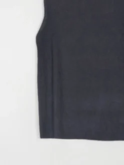Women's Black Silk Boat Neck 90s Ellen Tracy Top S