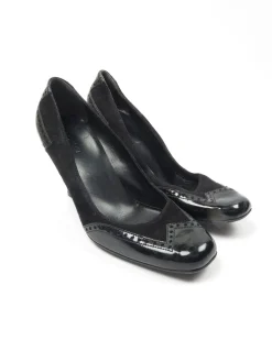 Women's Black Vintage Gucci Shoes 4.5 37.5