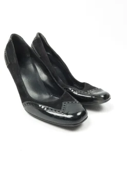 Women's Black Vintage Gucci Shoes 4.5 37.5