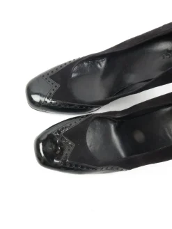 Women's Black Vintage Gucci Shoes 4.5 37.5