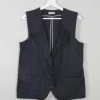 Women's Black Waistcoat Hoss  42 EU M/L