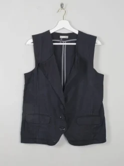Women's Black Waistcoat Hoss 42 EU M/L