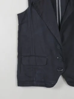 Women's Black Waistcoat Hoss  42 EU M/L