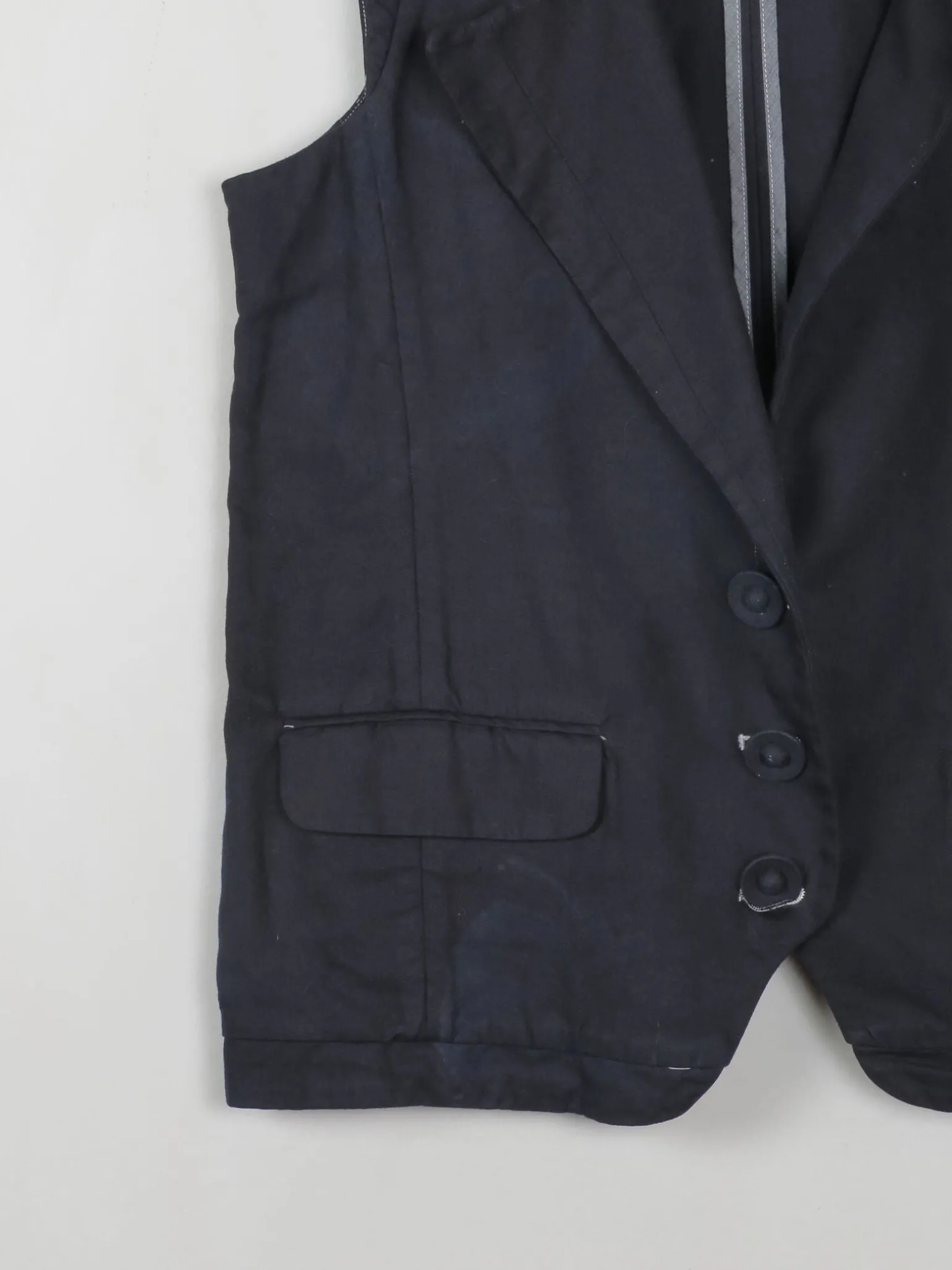 Women's Black Waistcoat Hoss 42 EU M/L