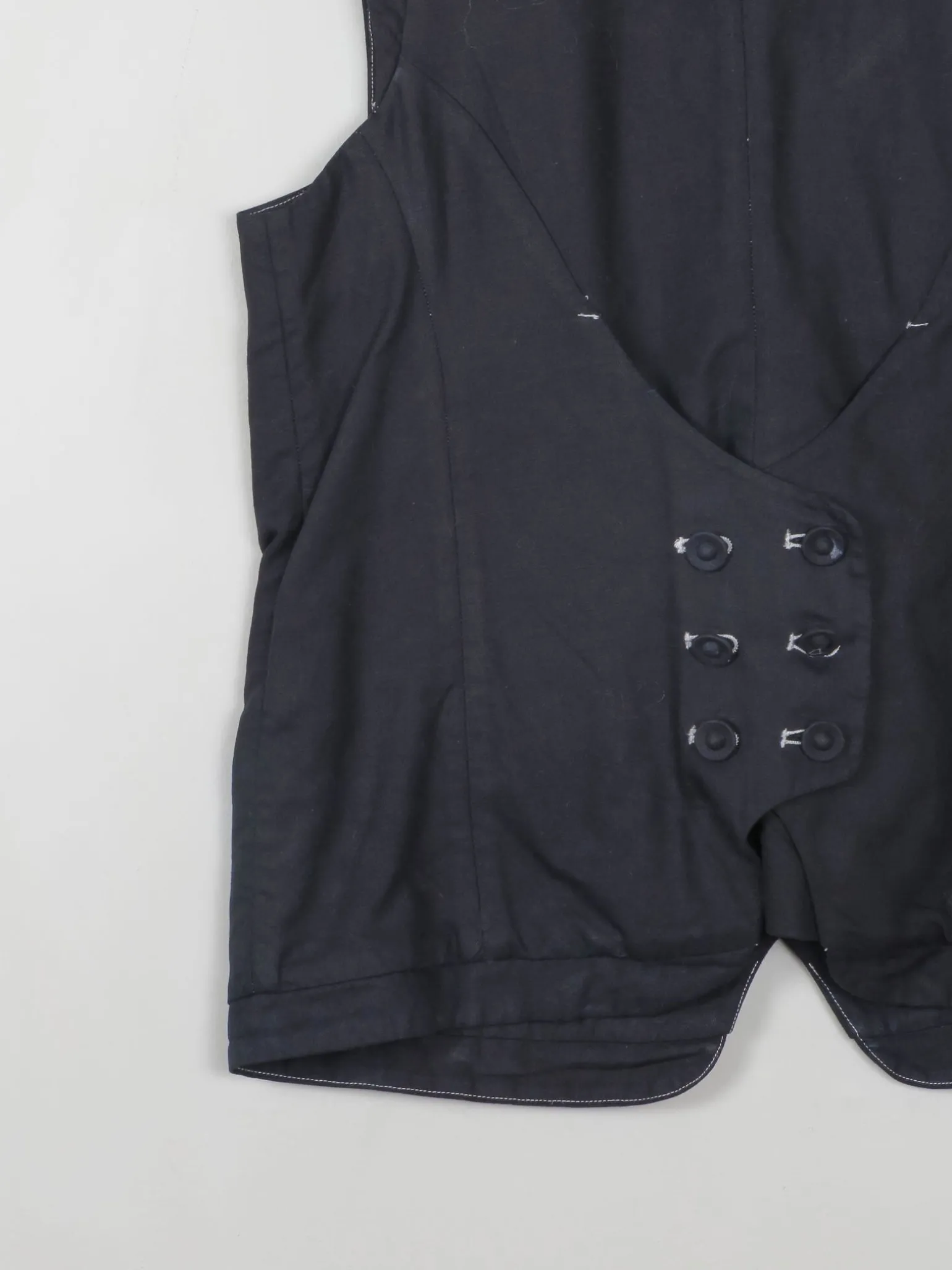 Women's Black Waistcoat Hoss 42 EU M/L