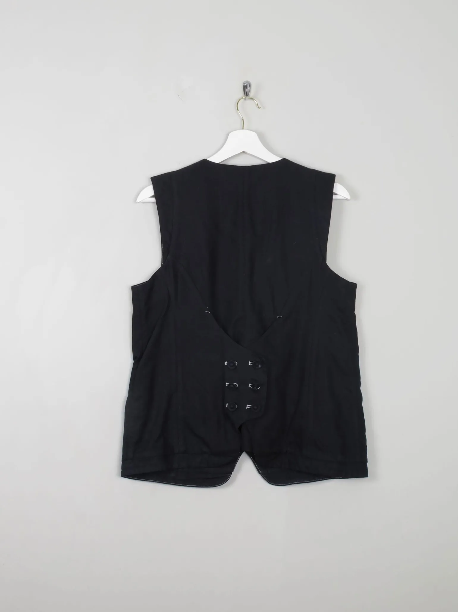Women's Black Waistcoat Hoss 42 EU M/L