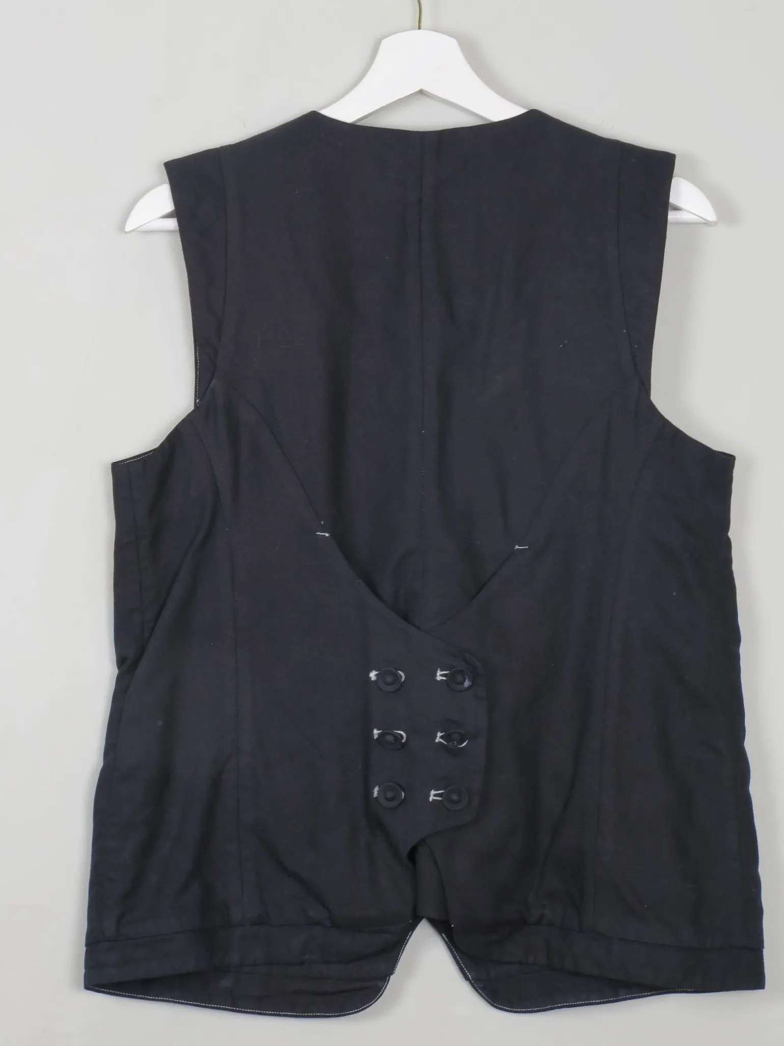 Women's Black Waistcoat Hoss 42 EU M/L