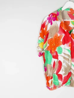 Women's Bright Vintage Blouse M