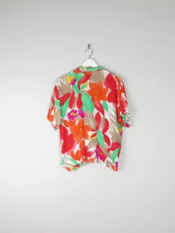Women's Bright Vintage Blouse M