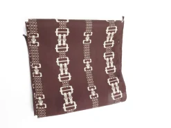 Women’s Brown 1970s Chain Print Scarf