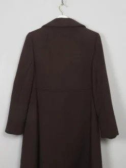 Women's Brown Vintage 60's/70s Wool Coat 10/ small 12