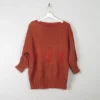 Women's Burnt Orange Mohair Jumper S/M
