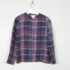 Women’s  Chenille Purple & Pink Vintage Jacket M