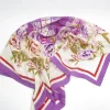 Women’s Colourful Large Vintage Silk Scarf