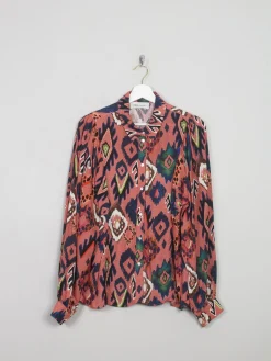 Women's Colourful Pom Blouse M