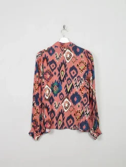 Women's Colourful Pom Blouse M