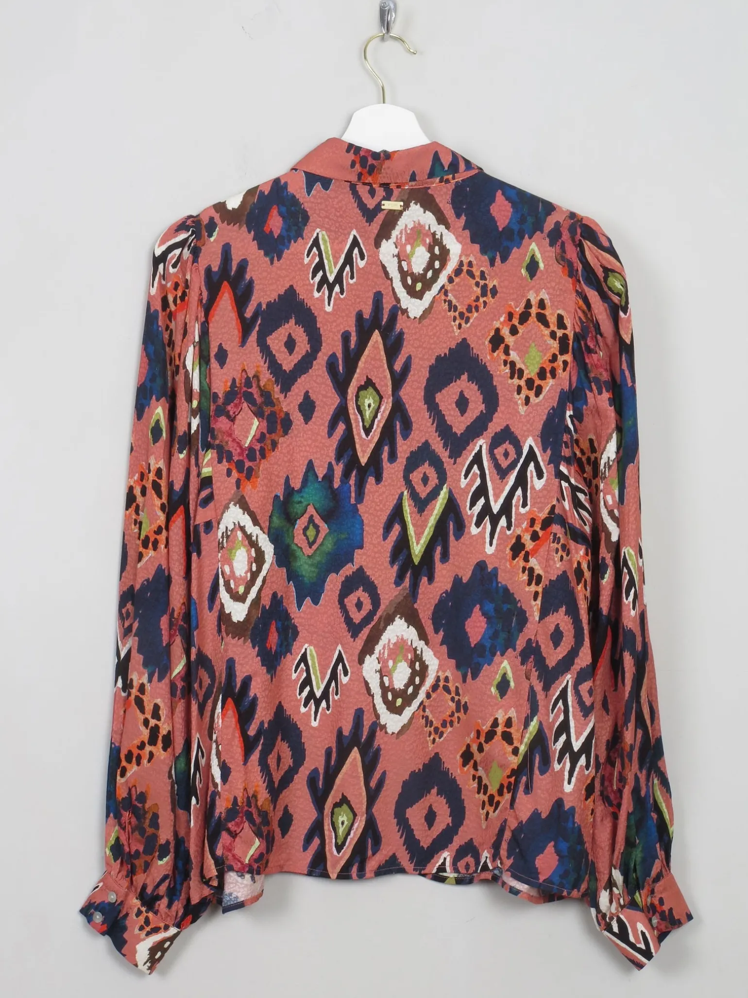 Women's Colourful Pom Blouse M