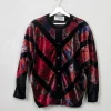 Women’s Colourful  Vintage Velvet Bomber Jacket S/M