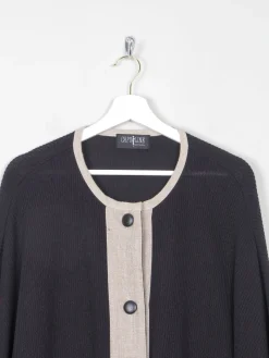Women's Cotton & Linen Vintage Cape One Size