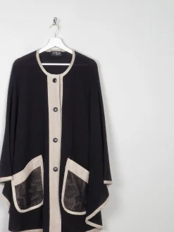 Women's Cotton & Linen Vintage Cape One Size