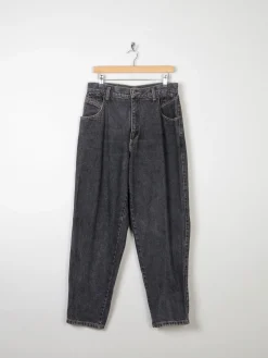 Women’s Dark Grey High Waisted Mom Jeans 32/31