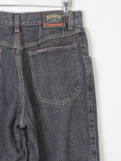 Women’s Dark Grey High Waisted Mom Jeans 32/31