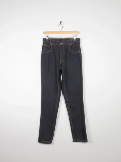 Women’s Dark Grey Vintage Fitted Jeans 8/10 28W
