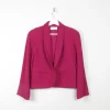 Women's Deep Pink Cropped Jacket 'Austin Hill' 8/10