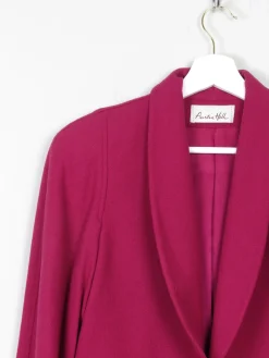 Women's Deep Pink Cropped Jacket 'Austin Hill' 8/10