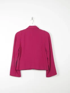 Women's Deep Pink Cropped Jacket 'Austin Hill' 8/10