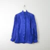 Women's Electric Blue Vintage Blouse M