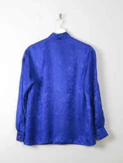 Women's Electric Blue Vintage Blouse M