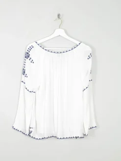 Women's Embroidered Ethnic Vintage Style Top M/L