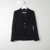 Women's Escada Black Fitted Vintage Jacket XS 6/8