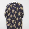 Women's Floral Longline Top L/XL