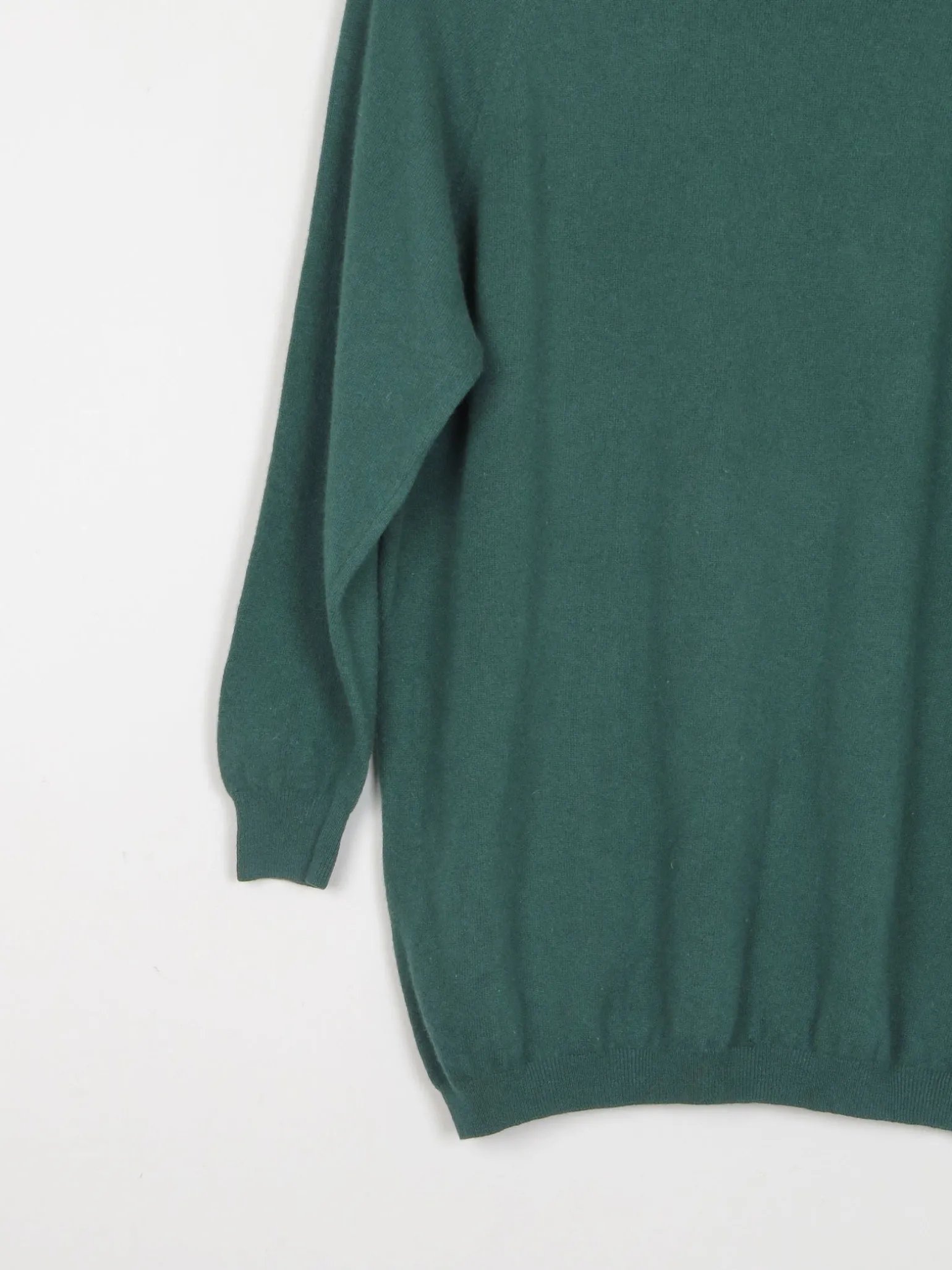 Women’s Green United Colours Of Benetton Polo Vintage Jumper S